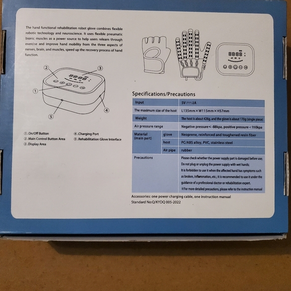 Right Hand Rehabilitation Glove Robot. - Picture 2 of 8